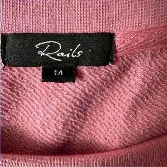 Rails "Ramona" Sweatshirt In Pink Jaguar Size
Medium NWOT!! - Picture 7 of 9